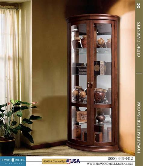 modern corner curio cabinet